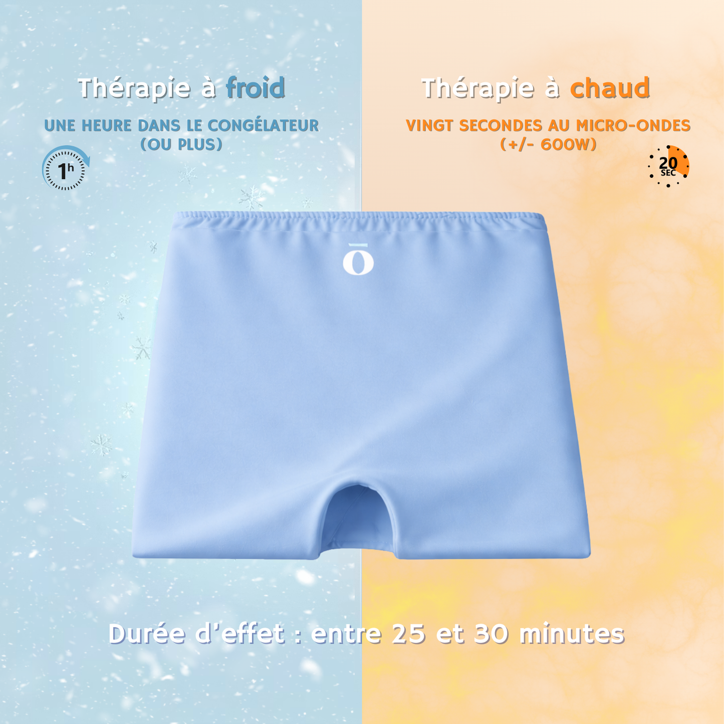 Fryqō | Bonnet 360° de thérapie froid/chaud