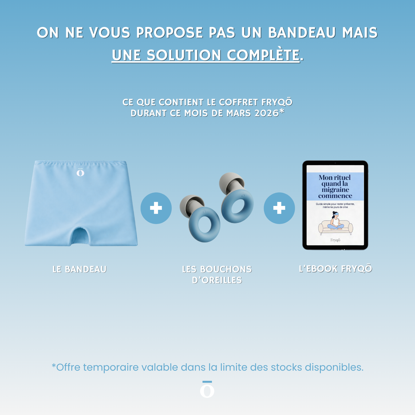 Fryqō | Bonnet 360° de thérapie froid/chaud