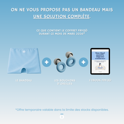 Fryqō | Bonnet 360° de thérapie froid/chaud